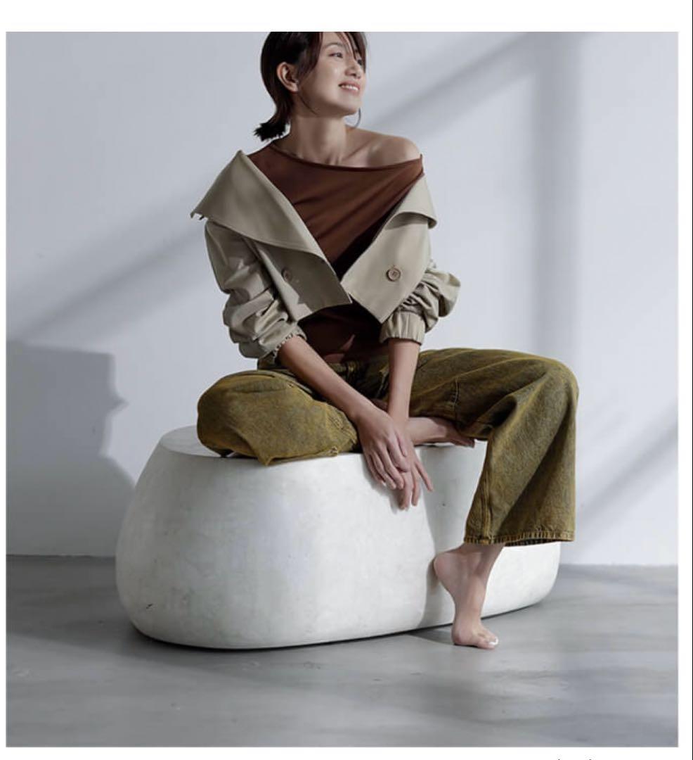 新品　試着のみ　 Mother OFF SHOULDER TOP 黒