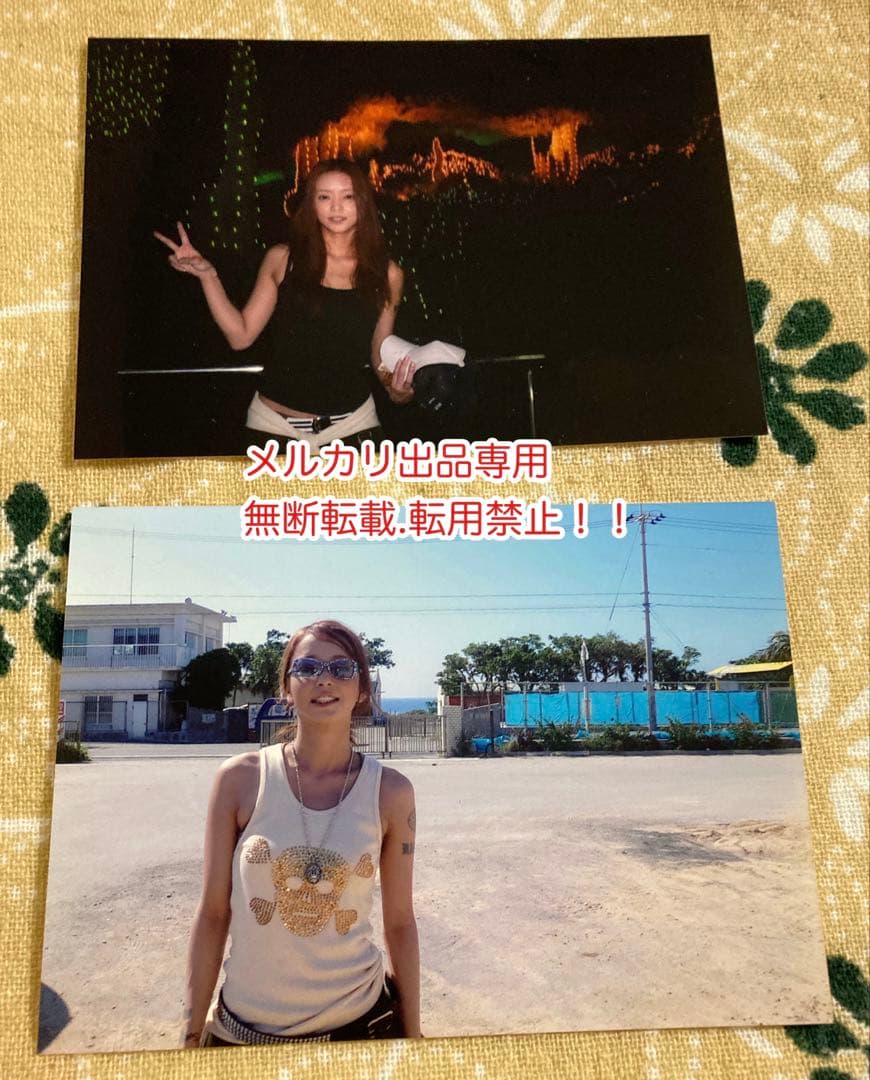 最終処分価格　超レア　超美品　本物　安室ちゃん 公式グッズ写真6枚セット☆その②