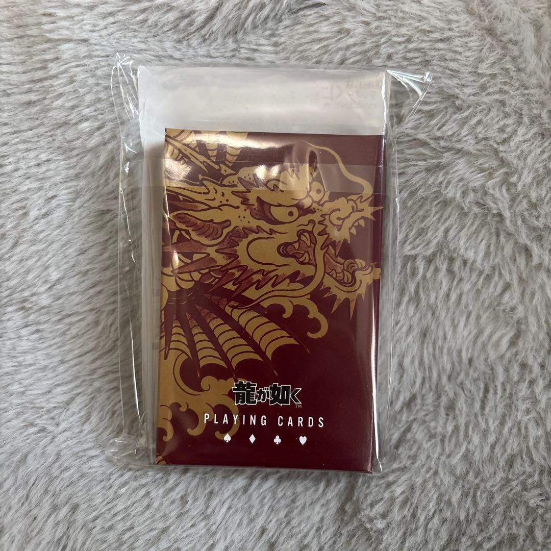 セガラッキーくじ 龍が如く 龍と生きる D賞 究極と至高のトランプ 春日