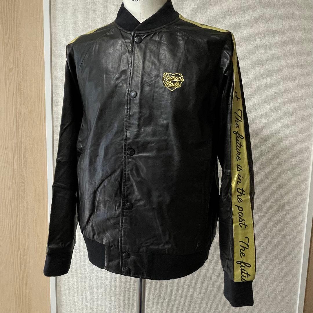 極美品HUMAN MADE LEATHER TRACK JACKET ジャケット - メルカリ