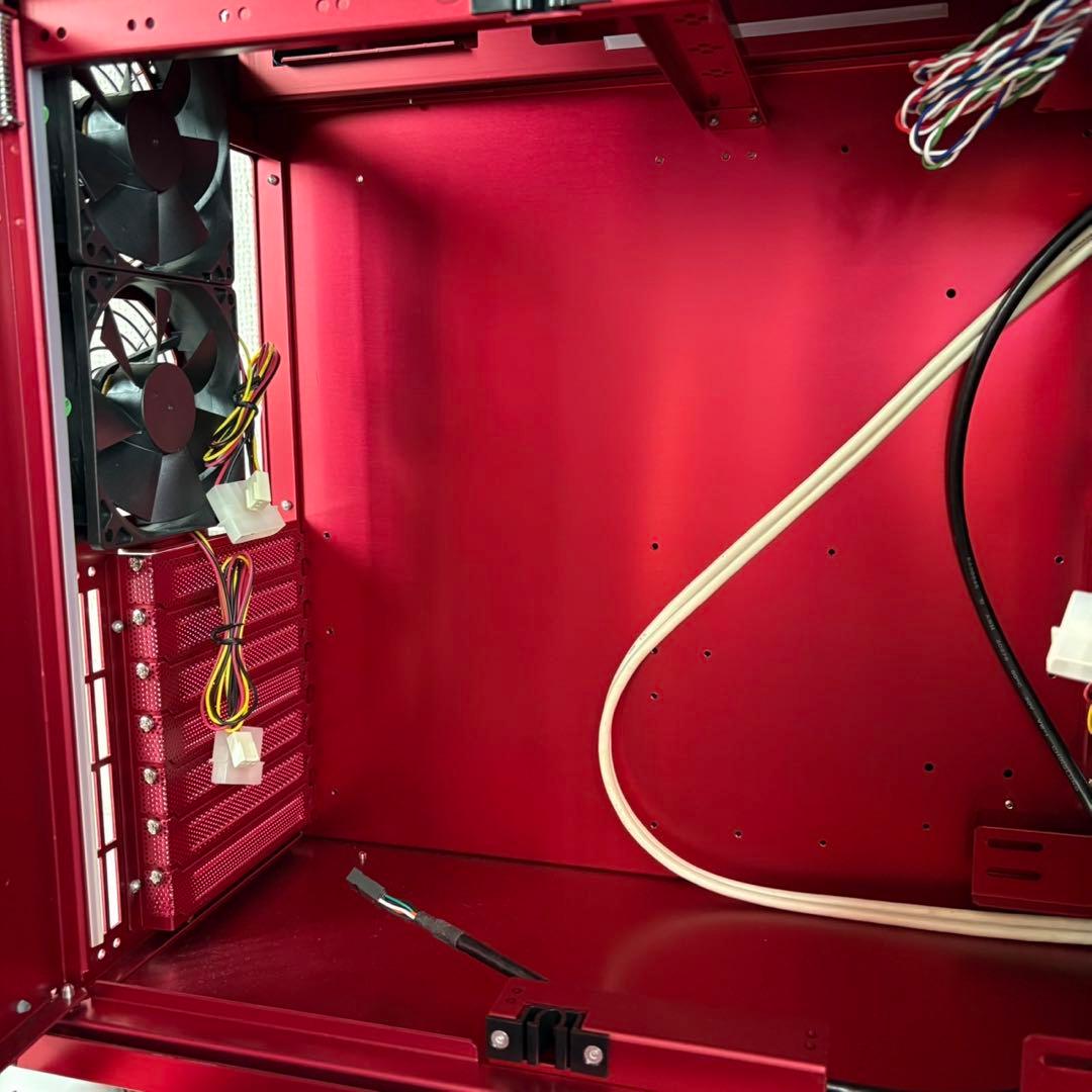 星野金属 Windy ウィンディ PCケース ALCADIA 赤 レッド アルミ - メルカリ