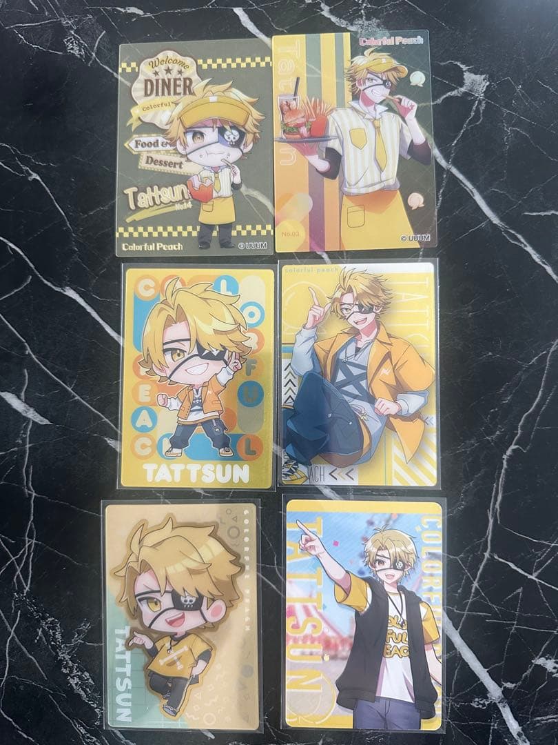 カラフルピーチ からぴち たっつんグッズセット - メルカリ