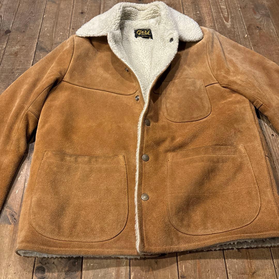 裏ボアスエードジャケット 東洋エンタープライズGOLD - メルカリ