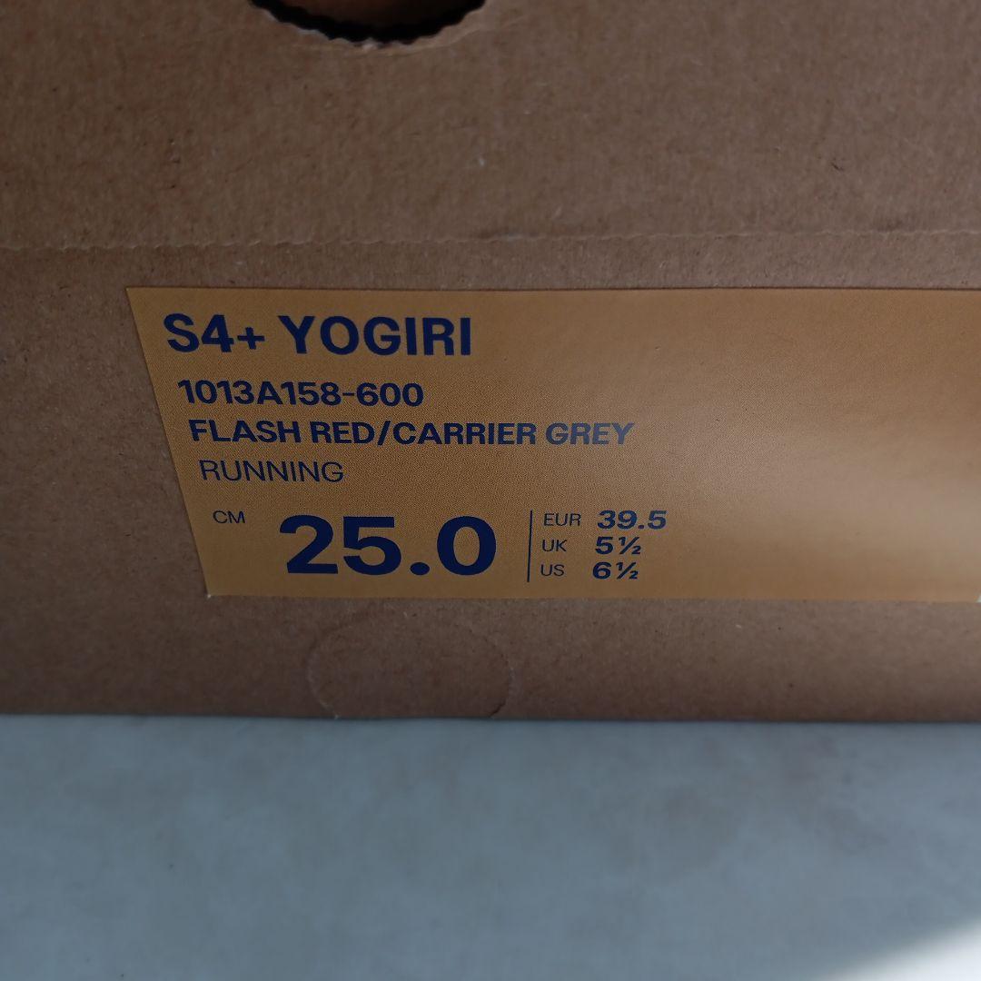 【美品】asics S4+YOGIRI 25.0cm s4+yogiri