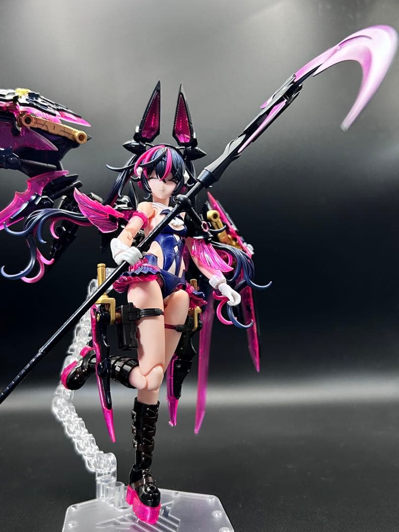 メガミデバイス　デザイアメイデン　レイダー 塗装済み完成品　パラディンデカール