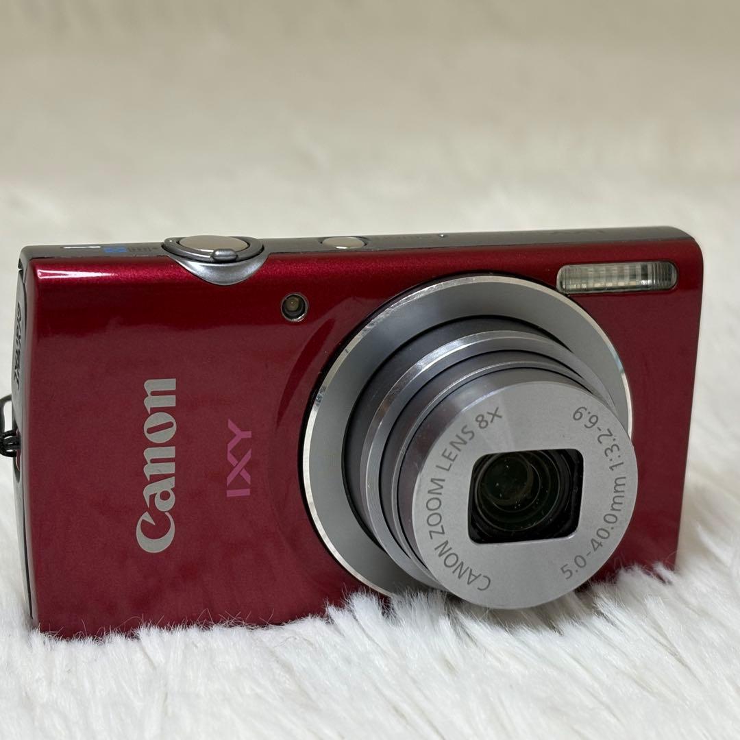 Canon カメラ IXY 120 PC2048 充電器 赤 コンデジ 動作品 - メルカリ