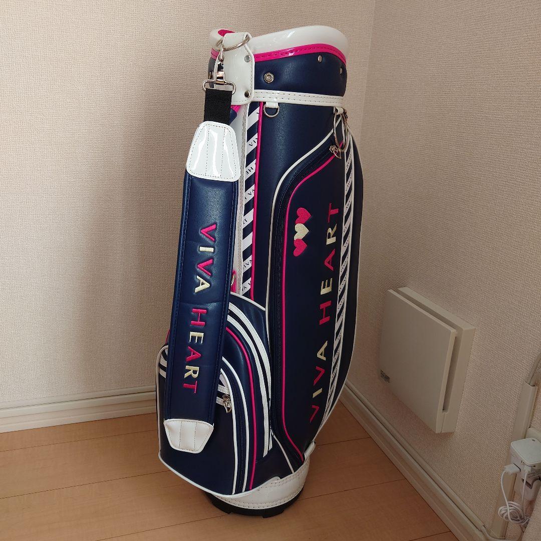 VIVA HEART キャディバッグ 中古 - メルカリ