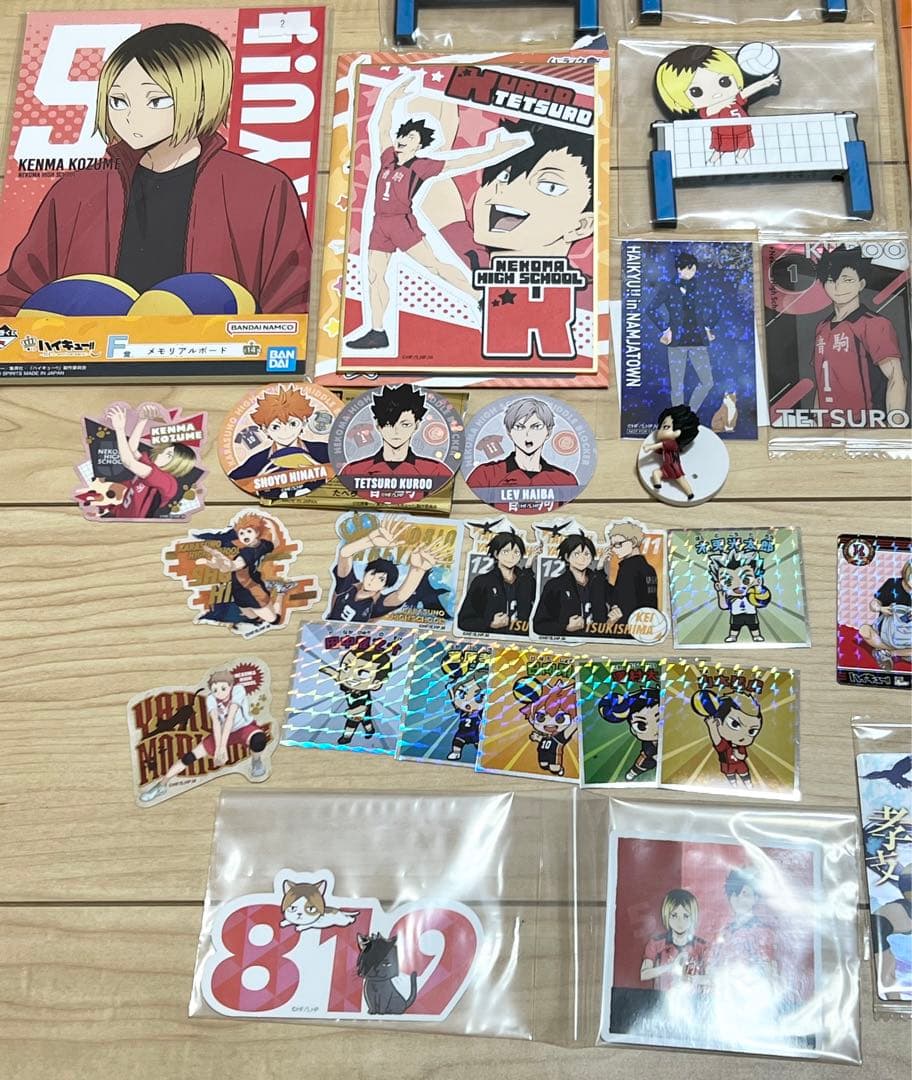 ハイキュー!! キャラクターグッズセット