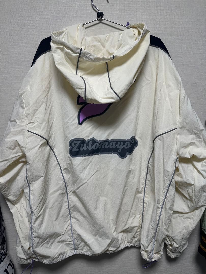 ZTMY ナイロンジャケット XL ホワイト