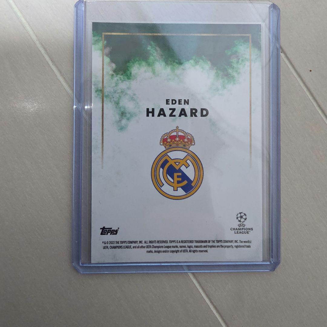 サイン入りカード 34/199 レアル・マドリード エデン・アザール - メルカリ