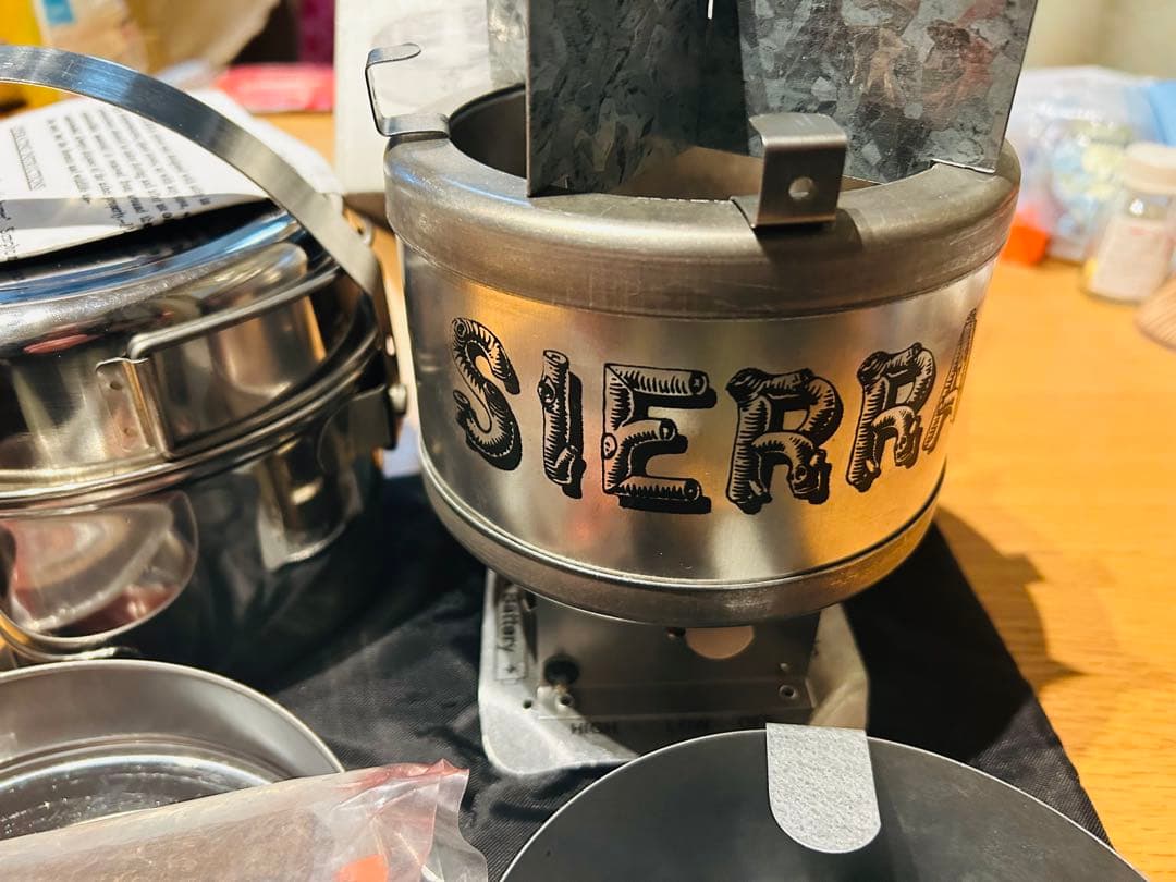 SIERRA STOVE クッカーセット 箱付き 動作確認済 - メルカリ