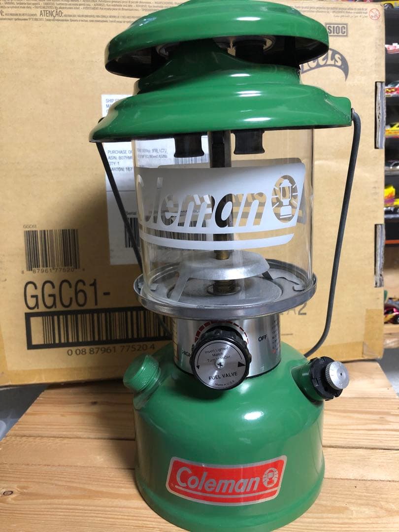 97年3月製 Coleman 285 アマガエルカラー ランタン