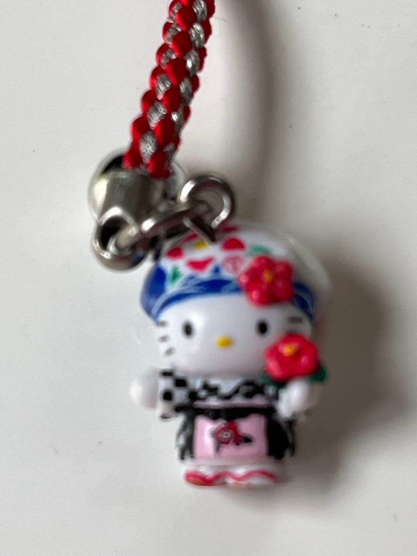 ★節分セール！2026/2/3 24:00まで！【キティちゃん】根付／キーホルダ