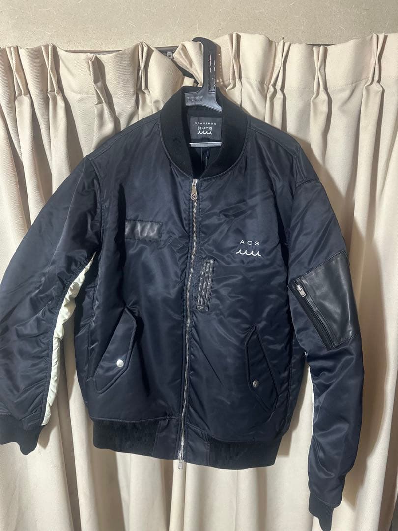 muta ムータ　ACANTHUS x muta MARINE MA-1 ACANTHUS × muta MARINE CORDURA® MA-1 Jacket [全2色] – muta Online