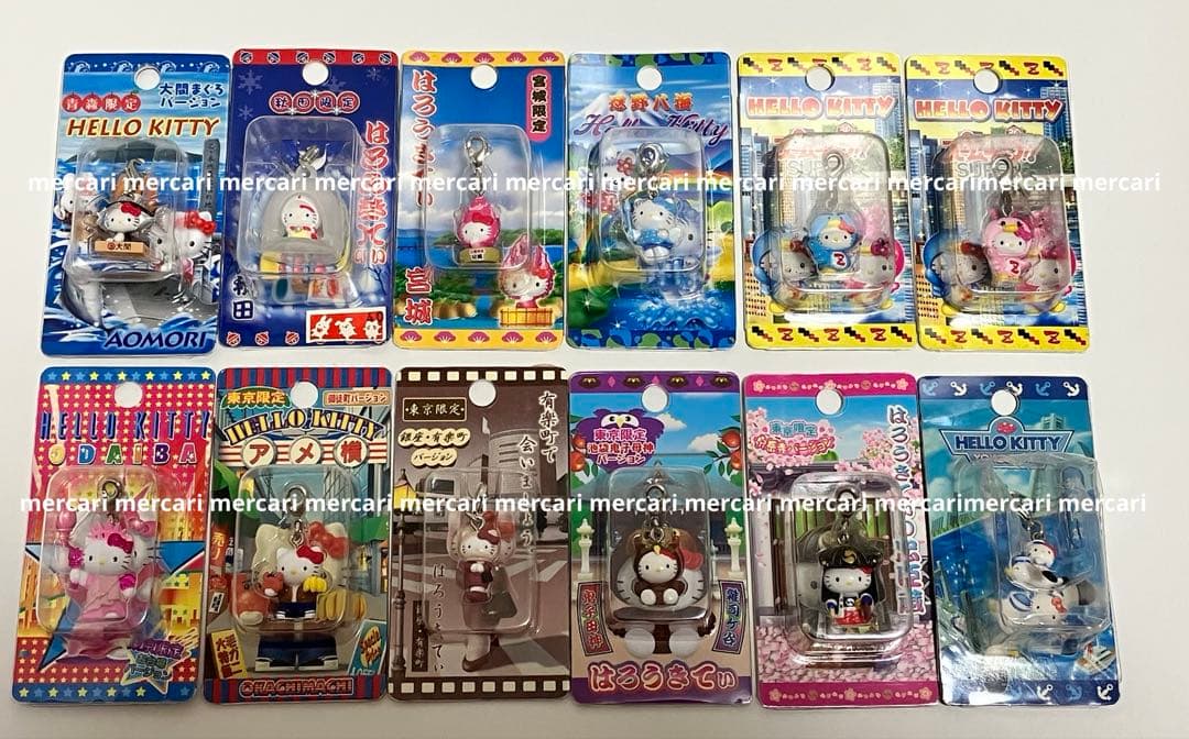 ご当地キティ 根付 ハローキティ ストラップ レア 貴重 レトロ 嶽本野ばら 他