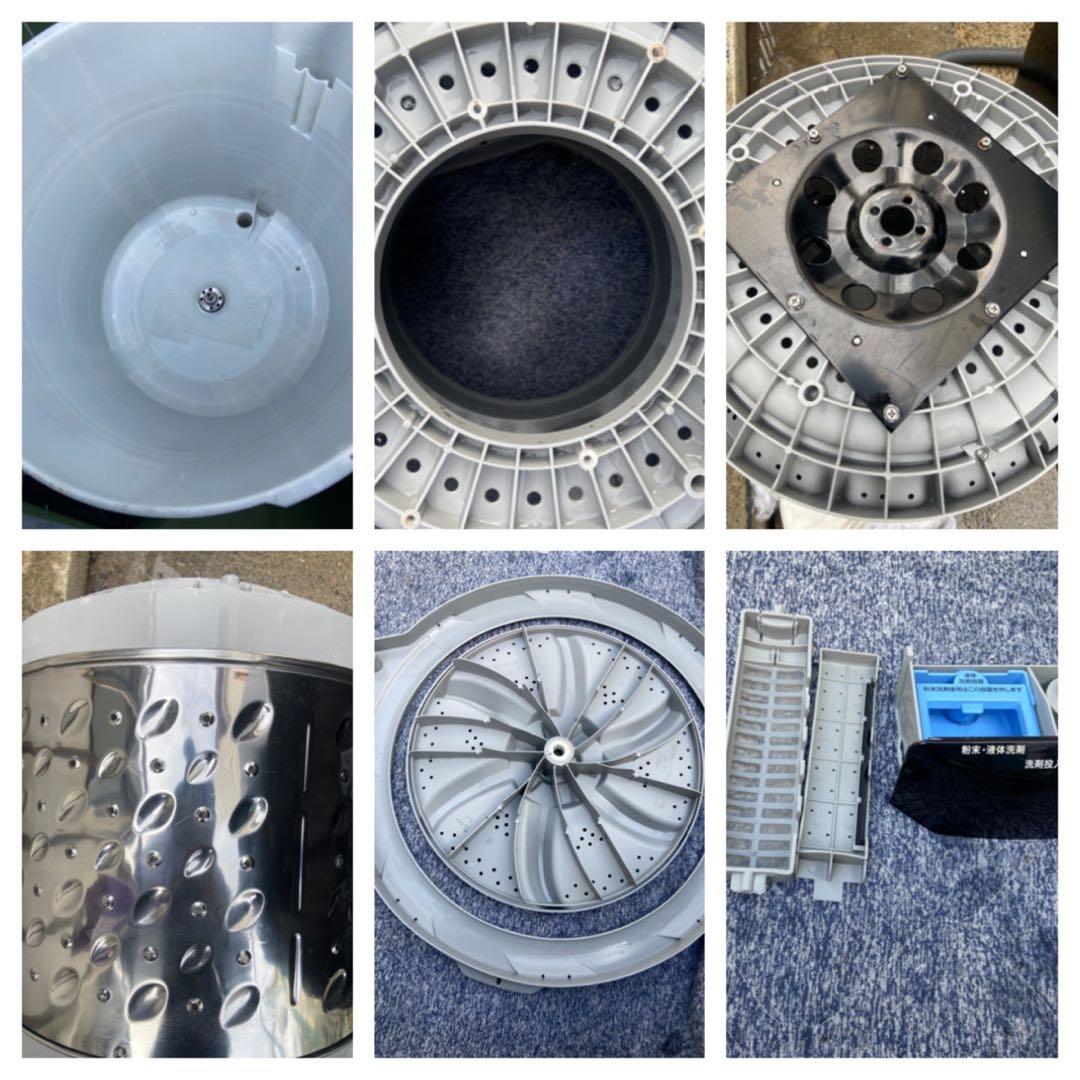 N135 ニトリ 2022年製 全自動洗濯機 6.0kg ブラック