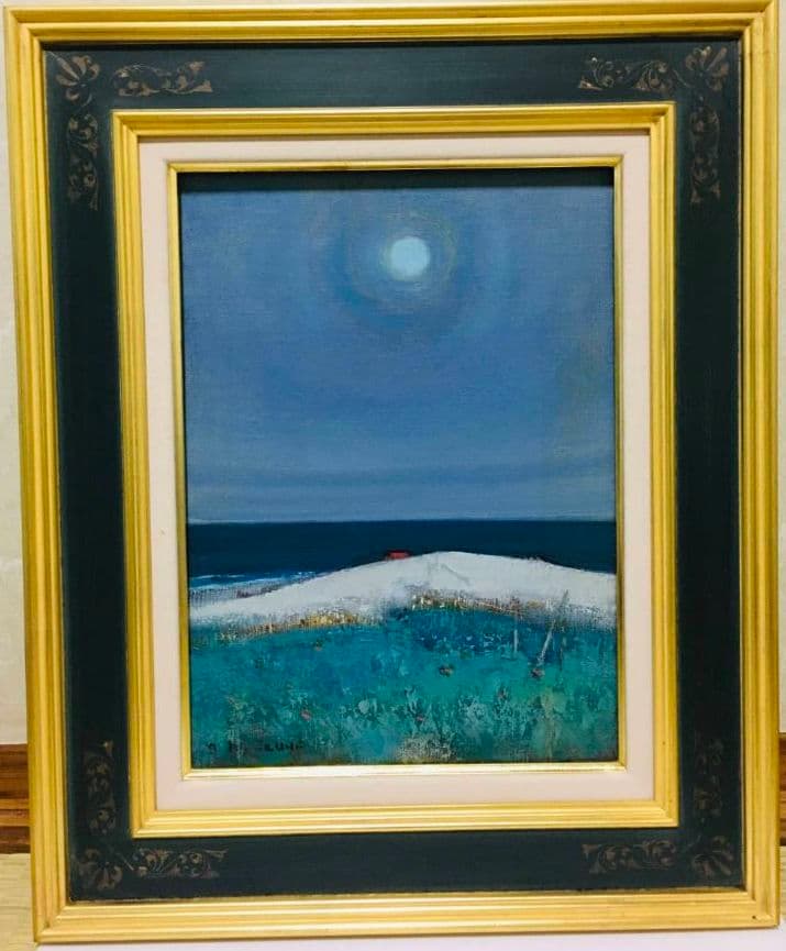 はまなすとオホーツク　油絵　F4(242×333mm) RT @nanashi4488: