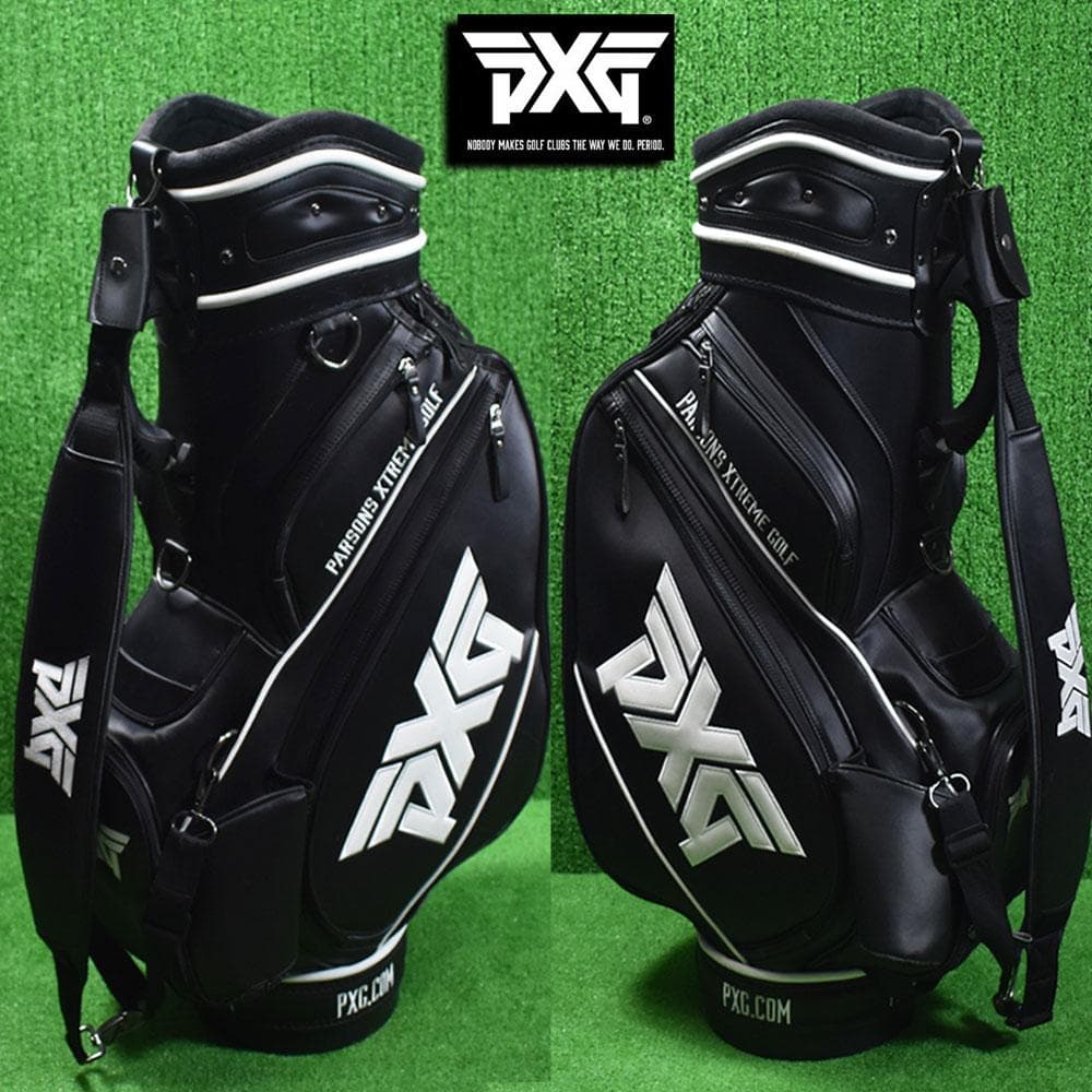 PARSONS XTREME GOLFキャディバッグ【ブラック】中古！ PXG 軽量 キャディバッグ エクストリーム キャリースタンドバッグ