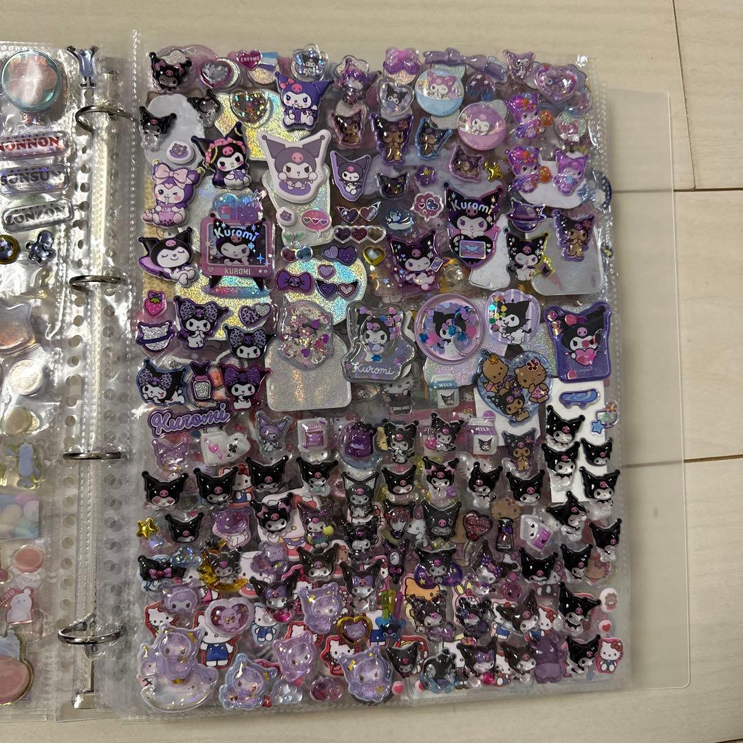 ボンボンドロップシール　キャラクターシール集 A4シール帳完成品