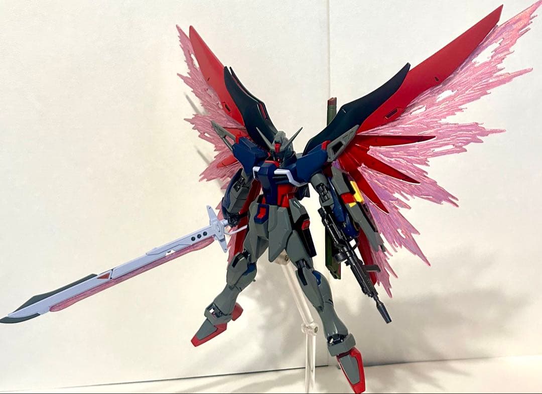 HGCEデスティニーガンダムspecii完成品 全塗装 HGデスティニーガンダムSpecⅡ全塗装