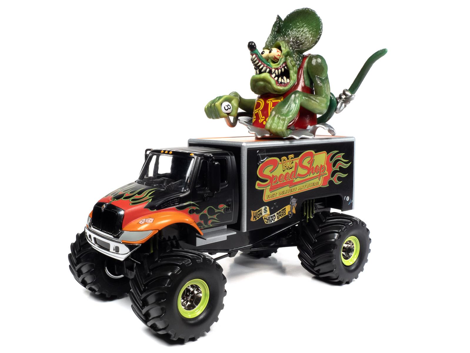 Rat Fink JL24009 1:24 Rat Fink Speed Shop Monster Truck Diecast