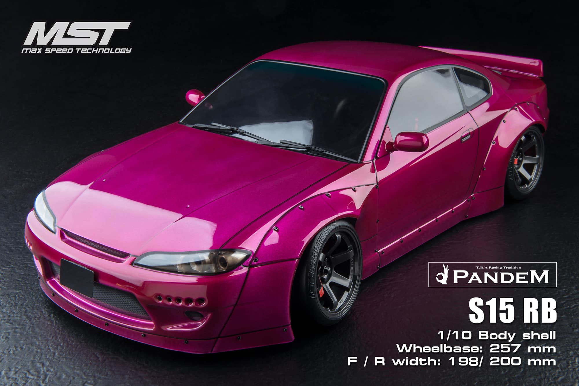 Nissan S13 Silvia Coupe - 240sx 1-10 Body Set [D-Like] DL103-1