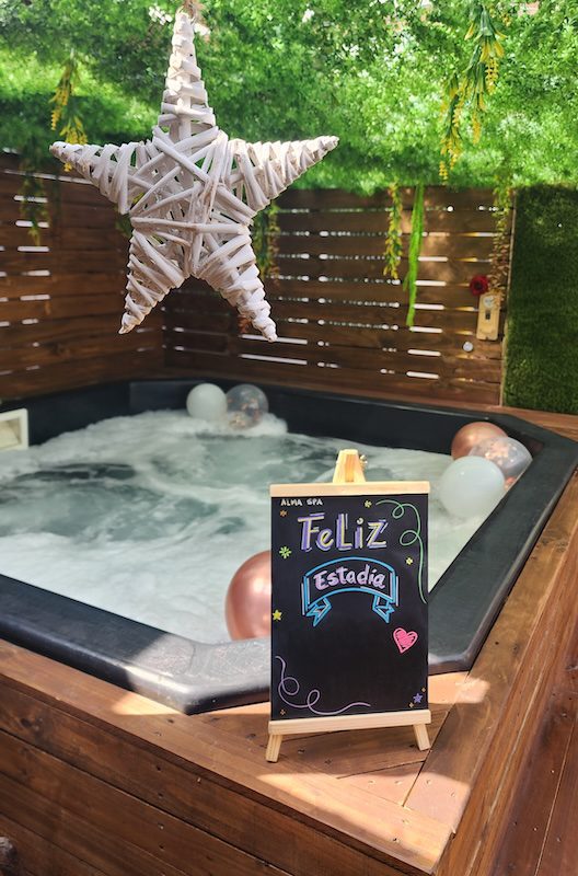 Jacuzzi exclusivo en Santiago para disfrutar en grupo